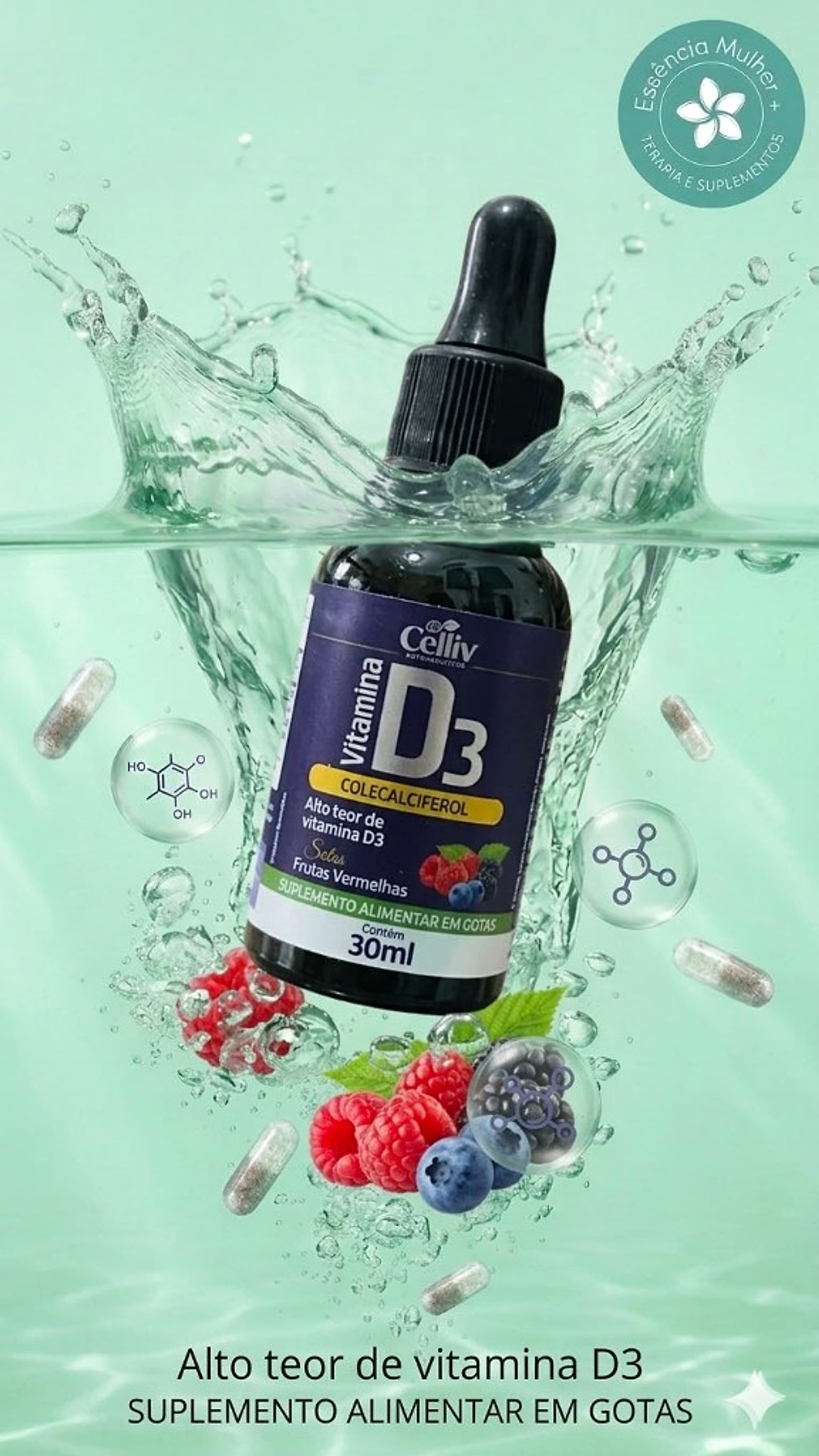Vitamina D3 Gotas Colecalciferol